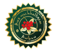 Siegel Nachhaltiger Anbau