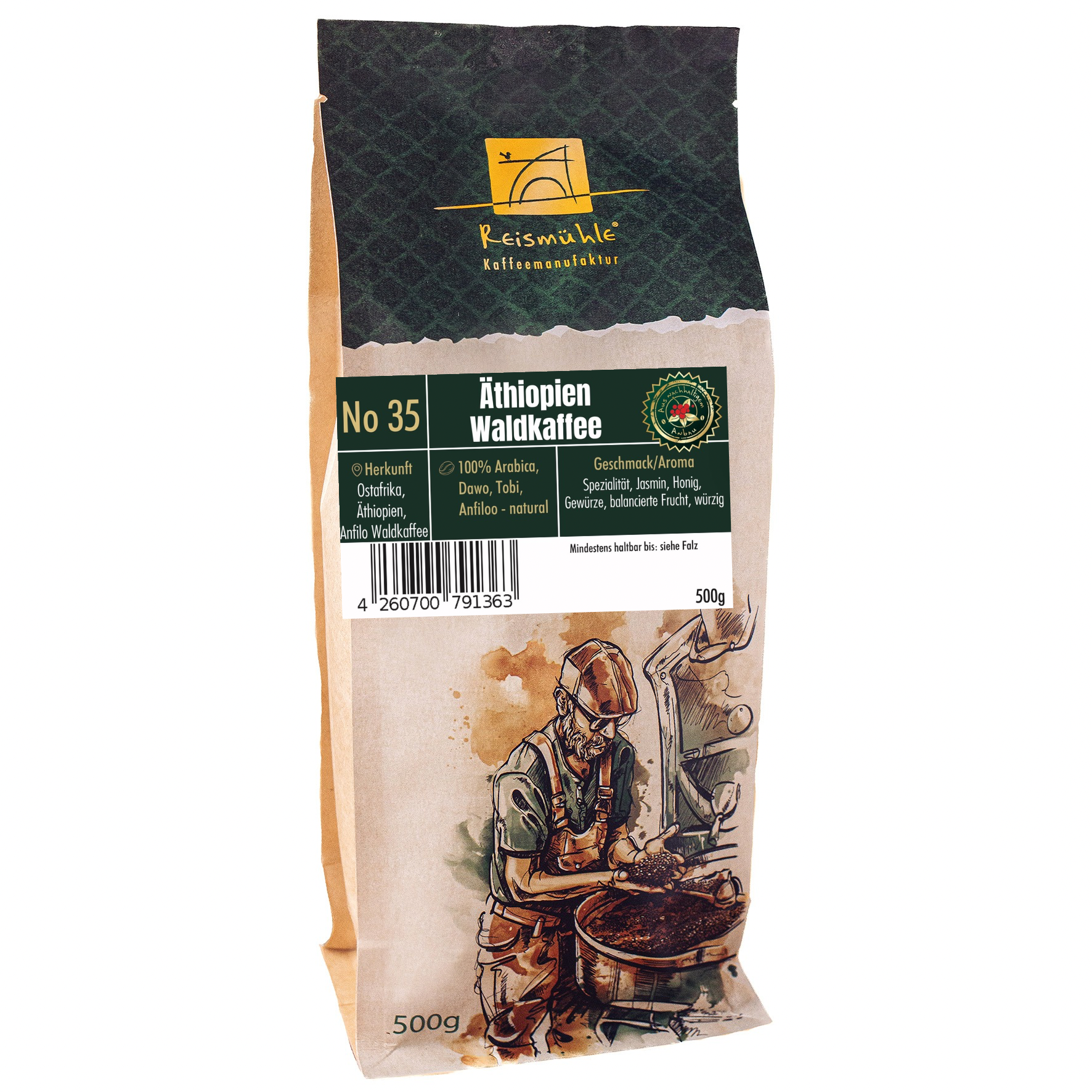 Äthiopien Waldkaffee No 35