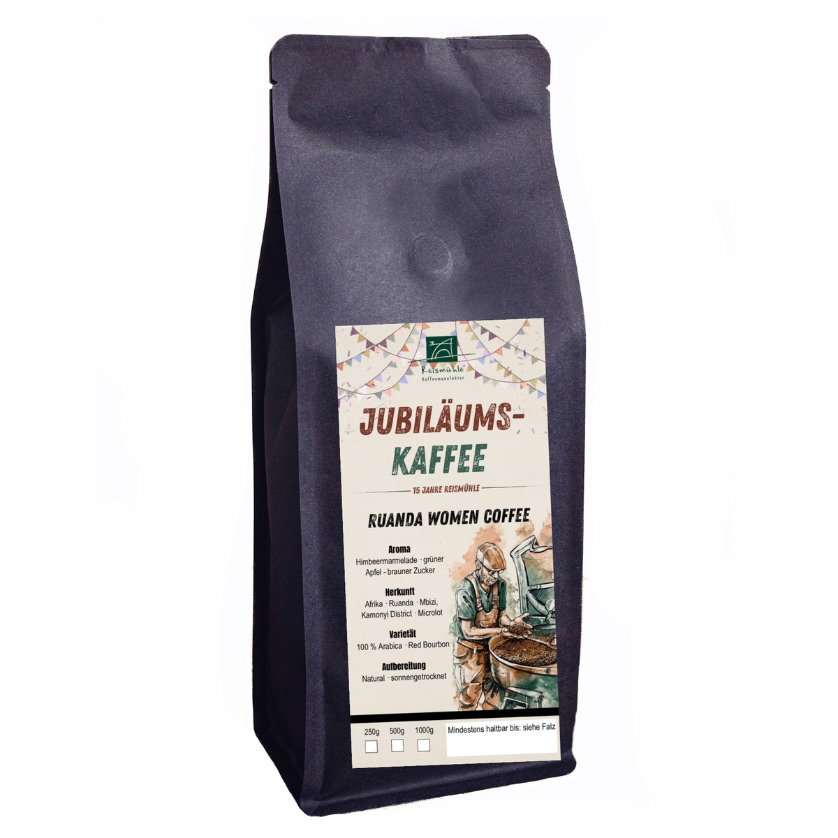 Jubiläumskaffee (15 Jahre Reismühle)