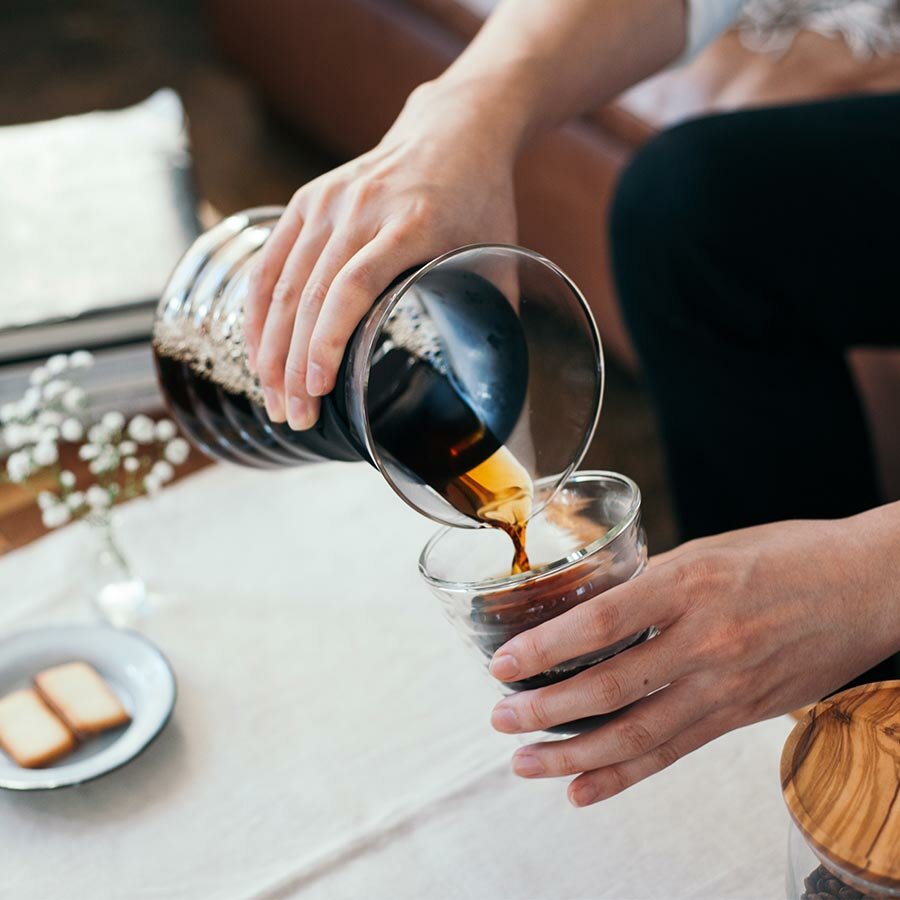 Kaffeekaraffe mit Dauerfilter HARIO